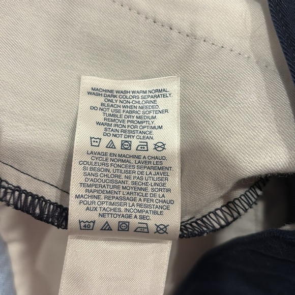 Lands' End Blue Dress Pants Classic Tailored Design - Size 36 - Picture 3 of 6